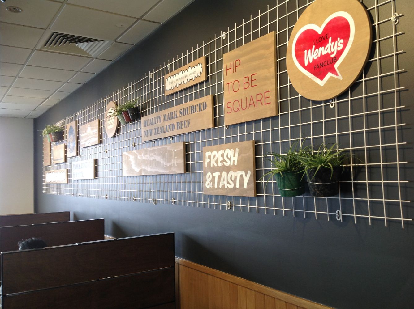 Wendys Restaurant Special Finishes